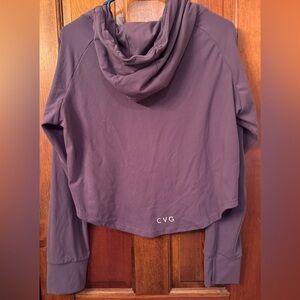 Constantly Varied Gear Purple Cropped Hoodie